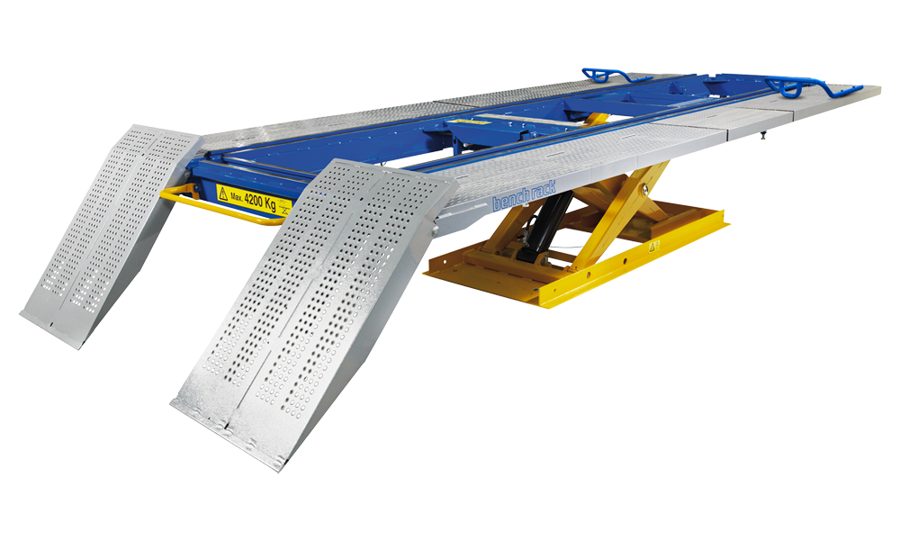 Car-O-Liner BenchRack drive-on frame bench with hydraulic lift